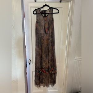 sheer black johnny was dress